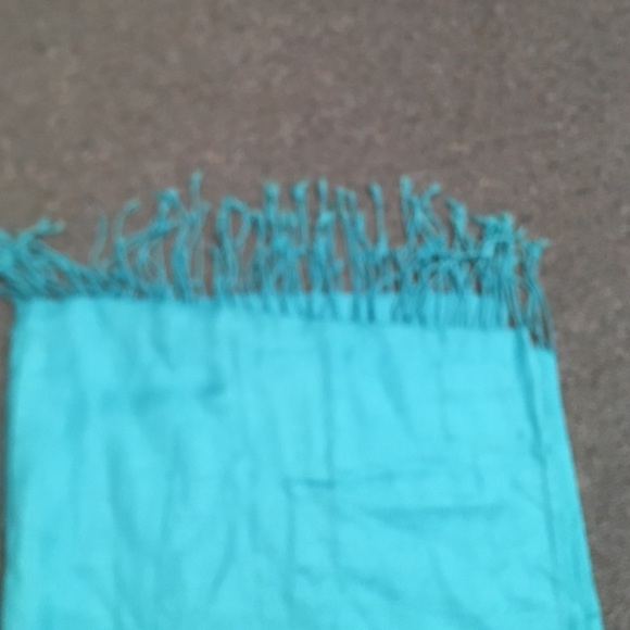 ⚡️flash sale⚡️Echo pashmina teal. Never worn. - Picture 2 of 3